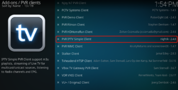 pvr itpv simple client settings u.s. pvr itpv simple client settings u.s.